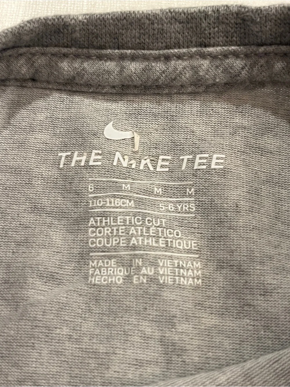 Nike Dri-FIT 'Bring Your Game' Gray kids Tee. So cute!